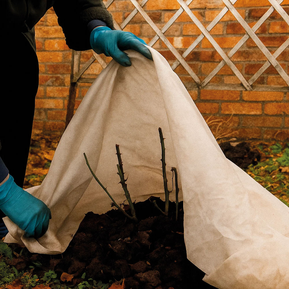 Segeltuch als nachhaltiger Pflanzenschutz