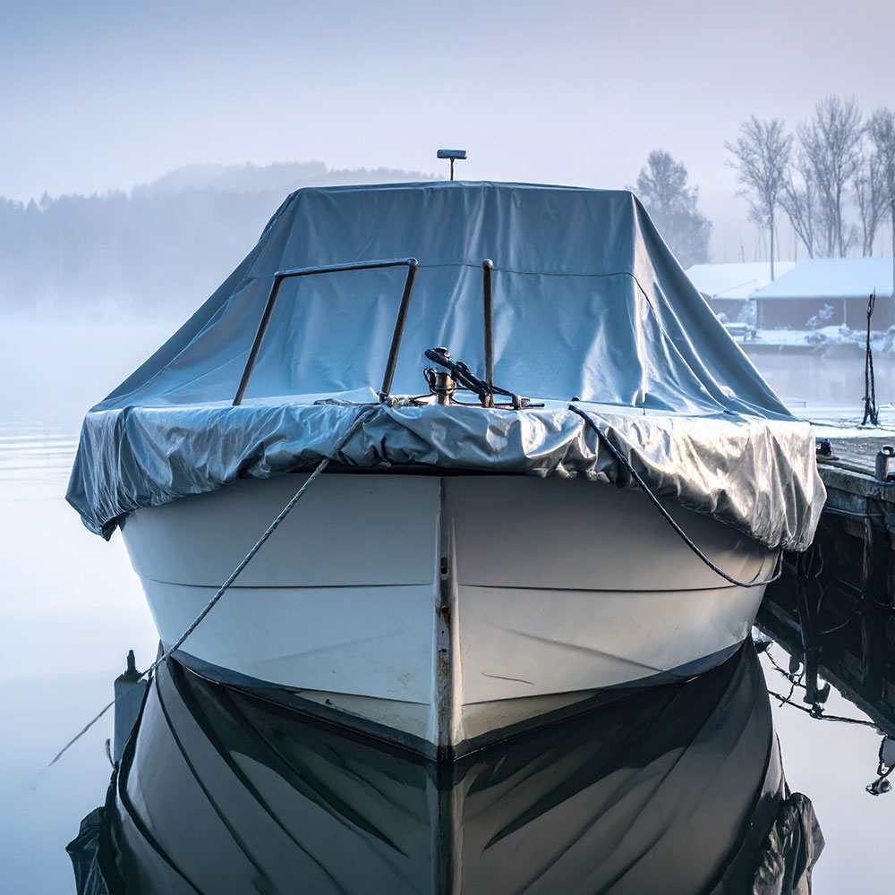 Abdeckplanen für Boote und Pools