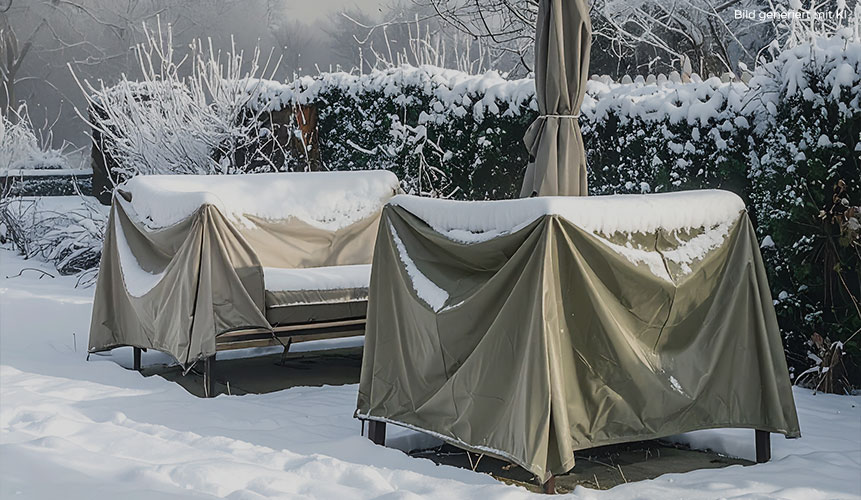 Winterfeste Abdeckplanen