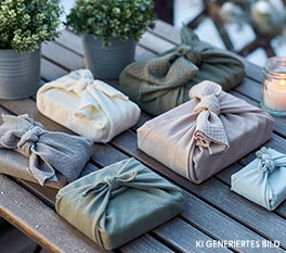 Stoffsets und Gutscheine