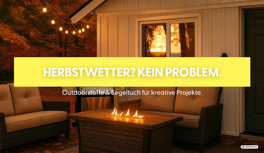 Outdoorstoffe und Gartenzubehör