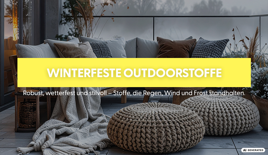 Winterfeste Outdoorstoffe
