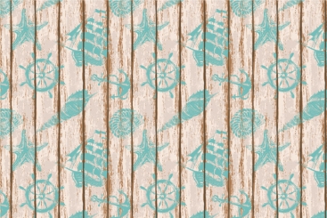 Outdoor-Stoff - Maritime Bretter 