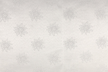 Damast Landhaus - Edelweiß 