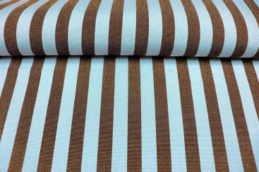Hellblau/Dunkelbraun