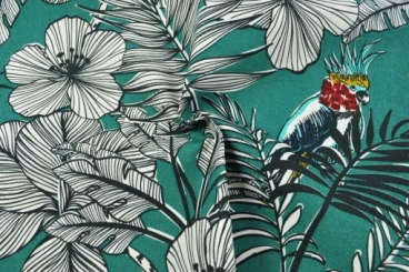 Outdoor-Stoff Dralon® - Bogota - Türkis - 43 cm breit 