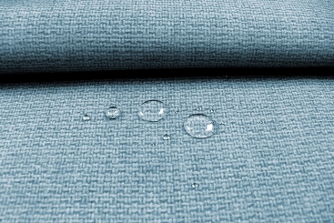 Outdoorstoff - Meliert - Stahlblau 