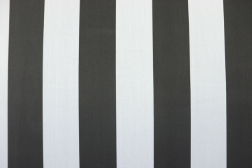 Segeltuch-Stoff - Mallorca Stripes - Grau/Hellgrau 