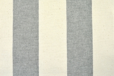 Segeltuch Basic - 280 cm - Blockstreifen - Grau 