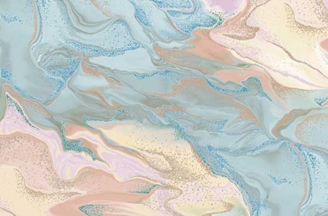 Wachstuchstoff - Pastel Marble 