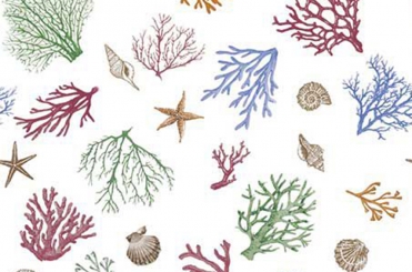 Wachstuchstoff - Ocean Garden 