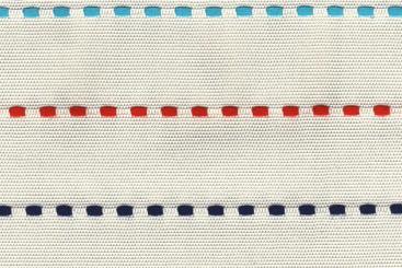 Creme/Blau