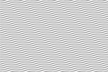 Wellen in 3D - Türvorhang-Stoff Grau