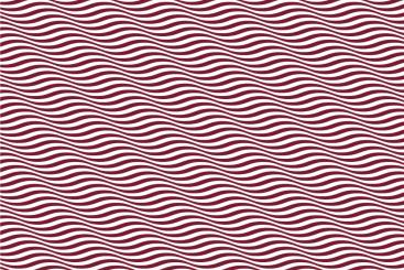 Wellen in 3D - Türvorhang-Stoff Bordeaux