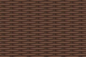 Akustikgewebe - perm. schwer entfl. - Korbgeflecht Dunkelbraun