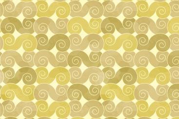 Outdoorstoff - Wellenmuster Beige