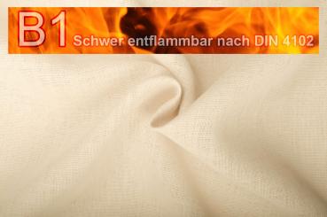 Sackleinen Jute B1 farbig 130 cm Champagner