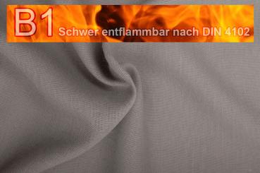 Sackleinen Jute B1 farbig 130 cm Grau