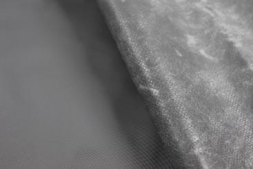 Abdeckplane - Grau - Vliesunterseite 