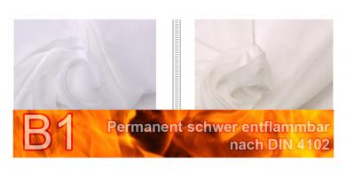 Beschattungsstoff - permanent schwer entflammbar - 520 cm 