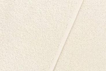 Premium-Frottee - gesäumt Creme