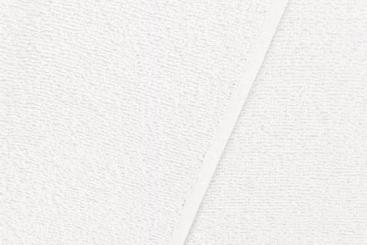 Premium-Frottee - gesäumt Weiß