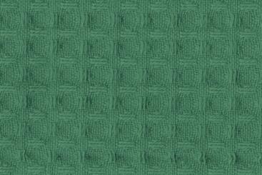 Baumwoll Waffel-Piqué - Uni Dunkelmint