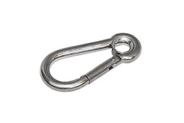 Karabinerhaken mit Kausche 