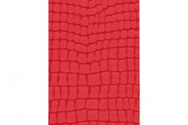 Pythonleder - Imitat Vintage Rot