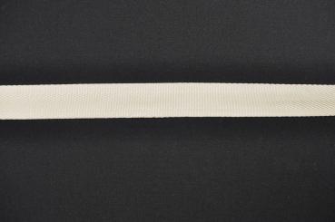Verstärkungs-Gurtband - Fischgrat-Bindung - 2,5 cm - Meterware Creme