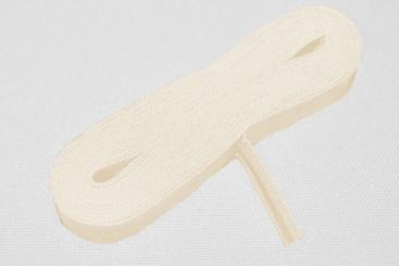 Schrägband 20/40 mm breit - meterweise Creme