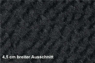 Lederimitat Techno-Look - Hologramm Schwarz