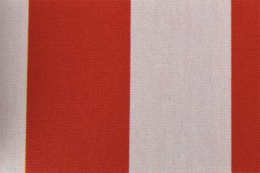 Markisenstoff 140 cm - Italy Sun - Blockstreifen Bordeaux - Melange