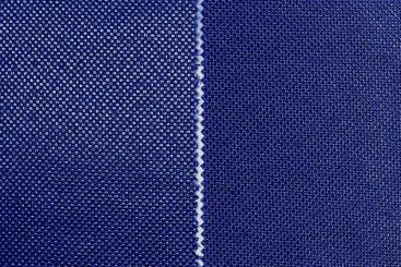 Möbelstoff Marla - Doubleface - B1 schwer entflammbar Nachtblau