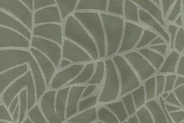 Outdoorstoff deluxe - Blätter Pastelloliv