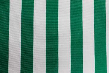 Outdoor-Stoff Garda - Streifenvariationen - 45 cm Grün/Weiß