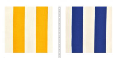 Outdoor-Stoff Garda - Blockstreifen - 60 cm 