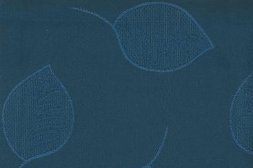 Outdoor Stoff - Leaves Blau