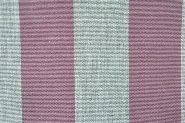 Markisen- und Outdoor-Möbelstoff - Blockstreifen Mauve/Hellgrau
