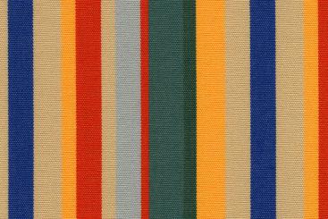 Liegestuhl-Stoff Streifen - gesäumt - 45 cm breit Farbenmix