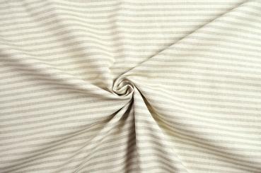 Segeltuch Natur - 280 cm - Streifen - Beige 