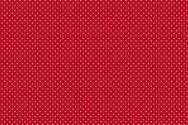 Tischdeckenstoff Ramona - beschichtet - Kleine Pünktchen Rot