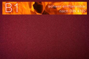Allround Stoff Extra Stark - B1 - 150 cm Bordeaux