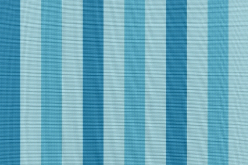 Anti-Moskito-Stoff - Blockstreifen dreifarbig - 6 cm breit Blau/Hellblau