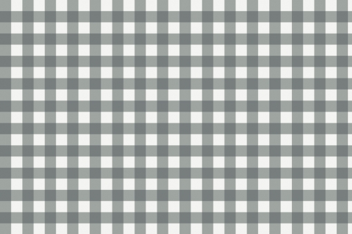 Outdoor Stoff - Teflon - Vichy Karo Weiß/Grau