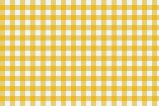 Outdoor Stoff - Teflon - Vichy Karo Weiß/Gelb