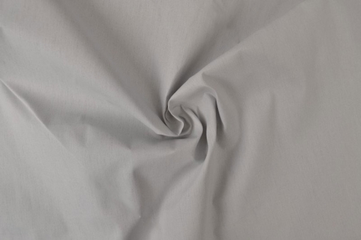Baumwollstoff - schwer entflammbar B1 - 300 cm Hellgrau