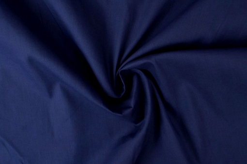 Baumwollstoff - schwer entflammbar B1 - 300 cm Nachtblau