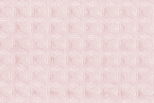 Baumwoll Waffel-Piqué - Uni Rosé