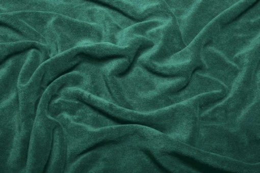 Frottee Stretch Dunkelgrün